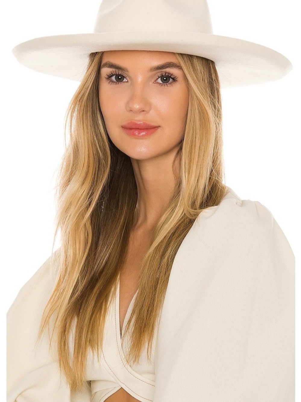 Lack of Color 100% Australian Wool Fedora in Ivory — Size S